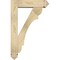 Ekena Millwork Olympic Arts and Crafts Rough Sawn Bracket w/ Offset Brace, Douglas Fir, 6"W x 22"D x 34"H BKT0604X22X34OLY03RDF - alternate 4